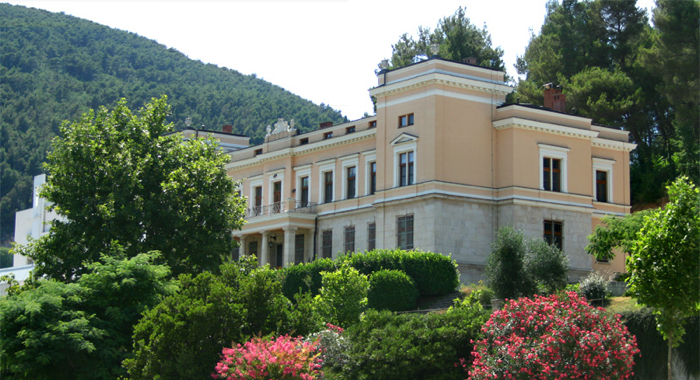 Photograph of the bishopric of Mostar.