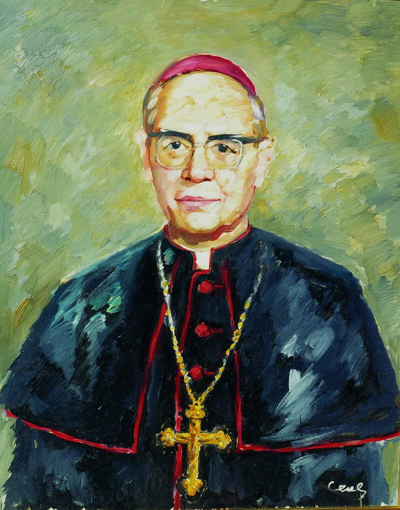 Portrait of Mgr. Pavao Žanić.